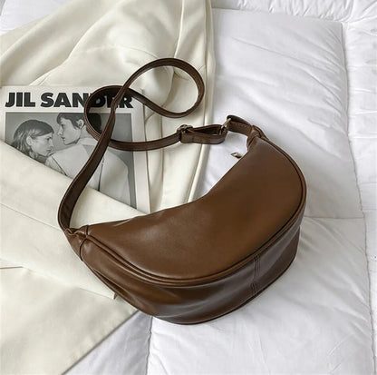 Nina - Compact Leather Handbag