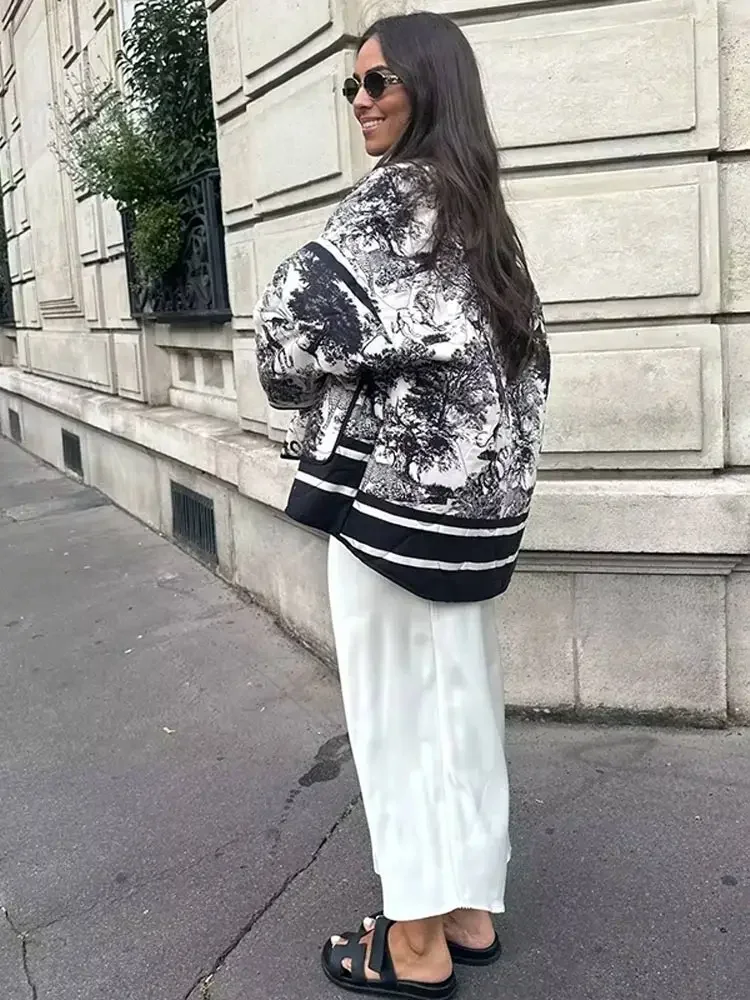 Celeste™ - Stylish Quilted Cotton Jacket for Urban Living