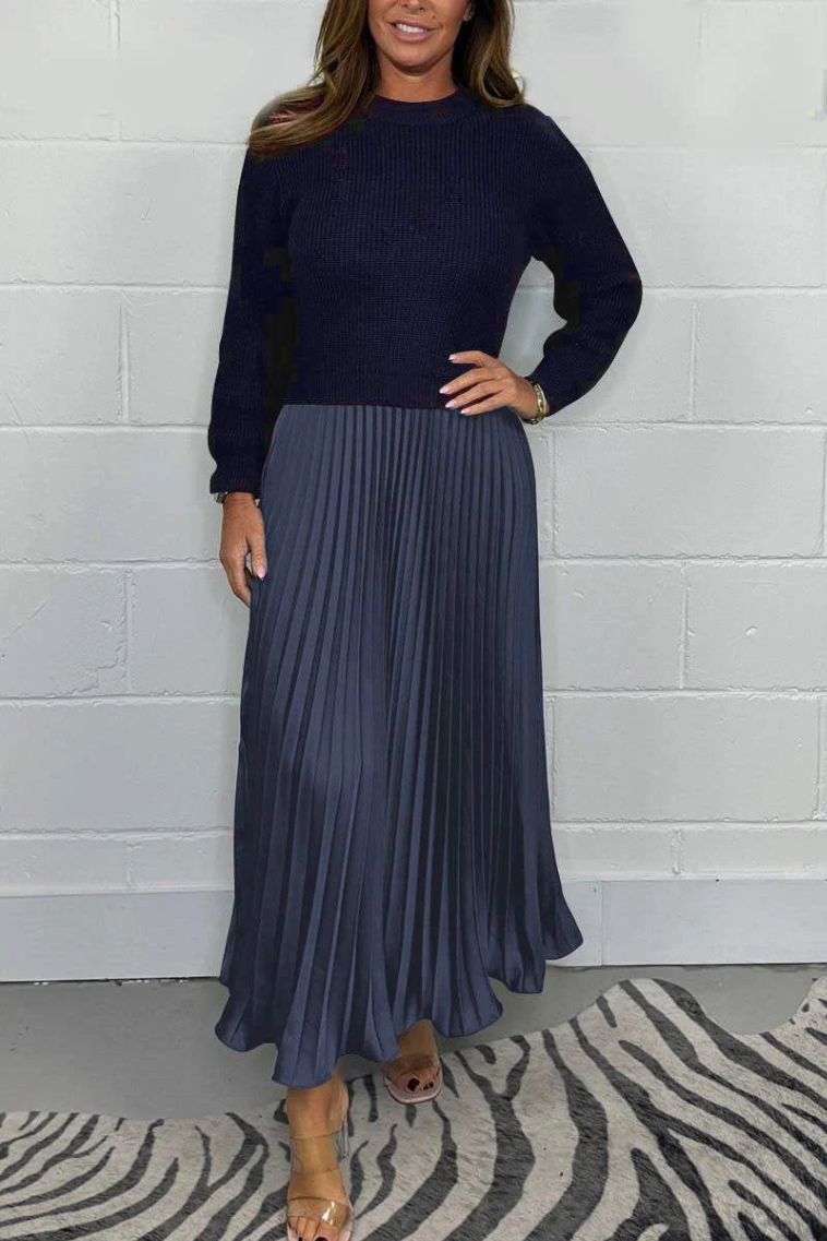 Luna™ Chic Pleated Two-Piece Ensemble