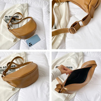 Nina - Compact Leather Handbag