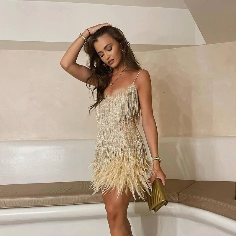 Bridget - Sparkle & Feathers