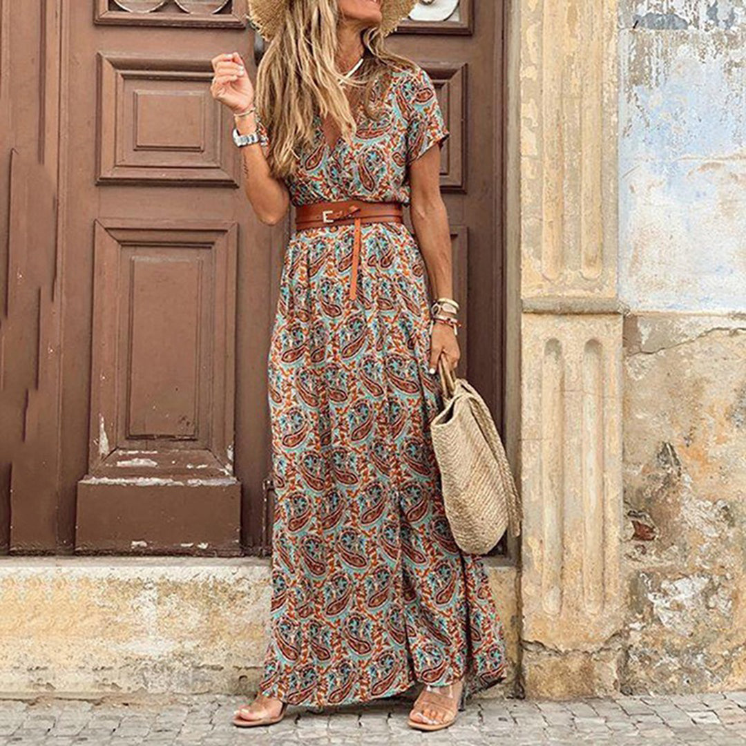 Velina™ | Bohemian Dream Maxi Dress