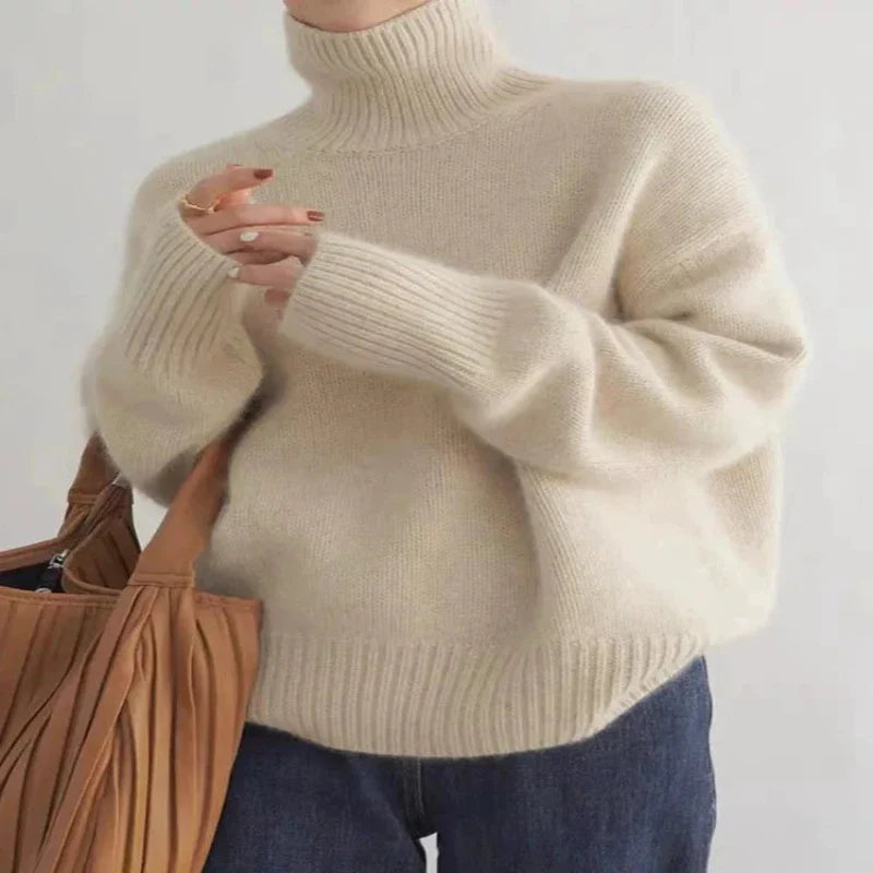 Sofia™ - Premium Cashmere Turtleneck Sweater
