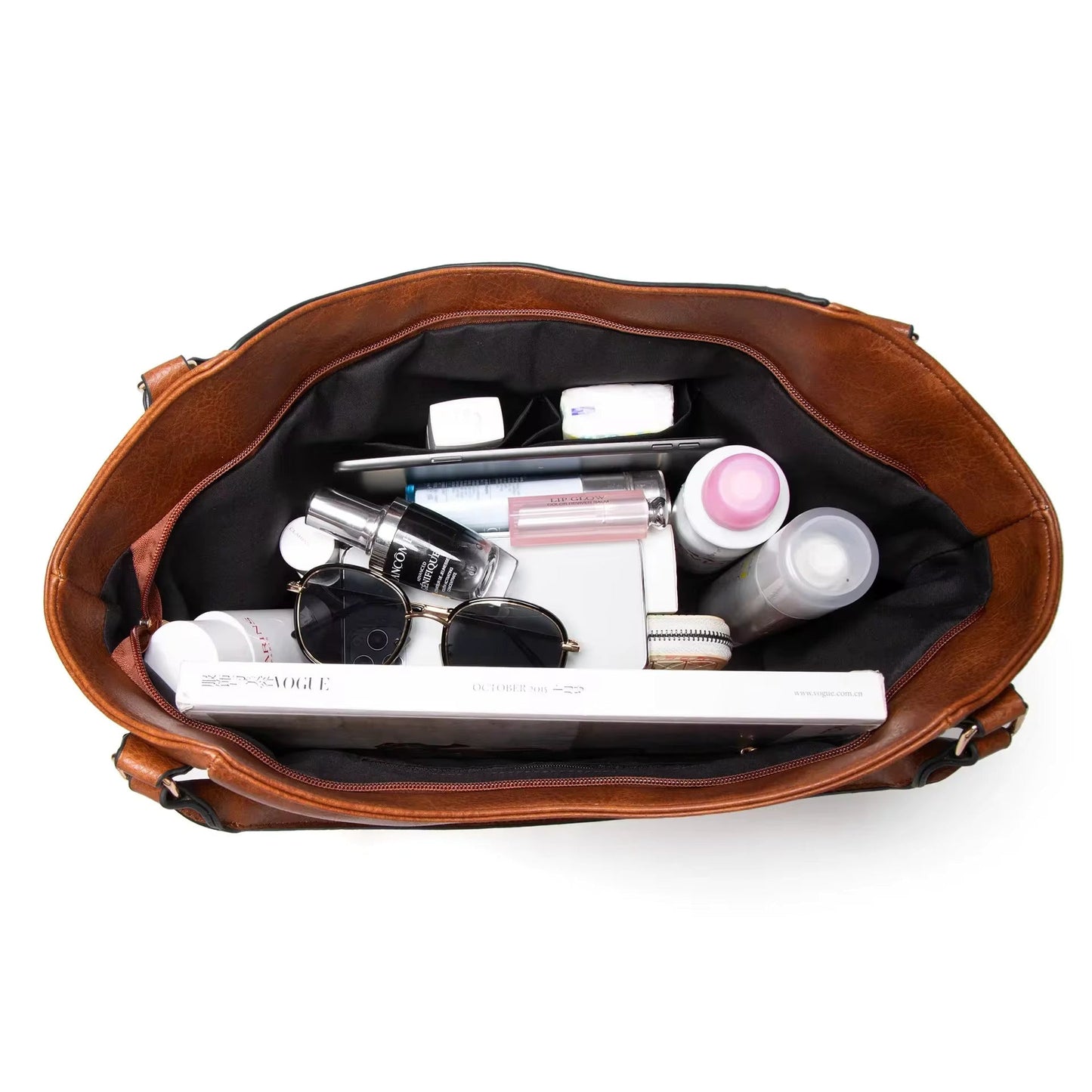 Adeline - Luxe Leather Tote Bag