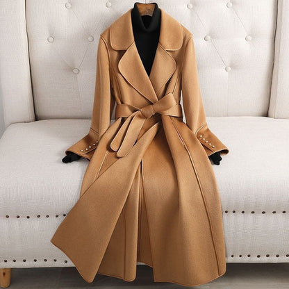 Juliette™ - Elegant Wool Wrap Coat