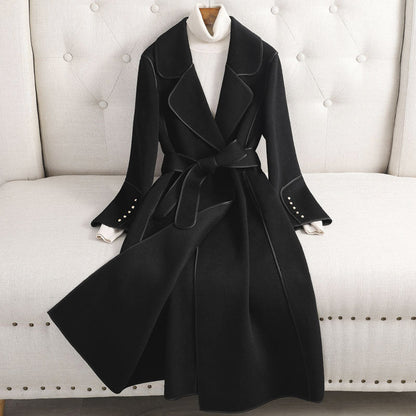 Juliette™ - Elegant Wool Wrap Coat