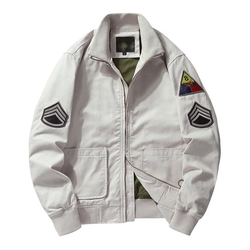 Finn™ Stealth Cotton Bomber Coat