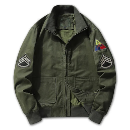 Finn™ Stealth Cotton Bomber Coat