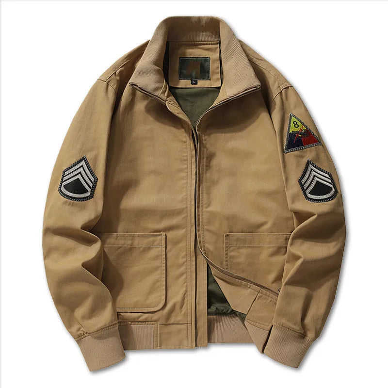 Finn™ Stealth Cotton Bomber Coat