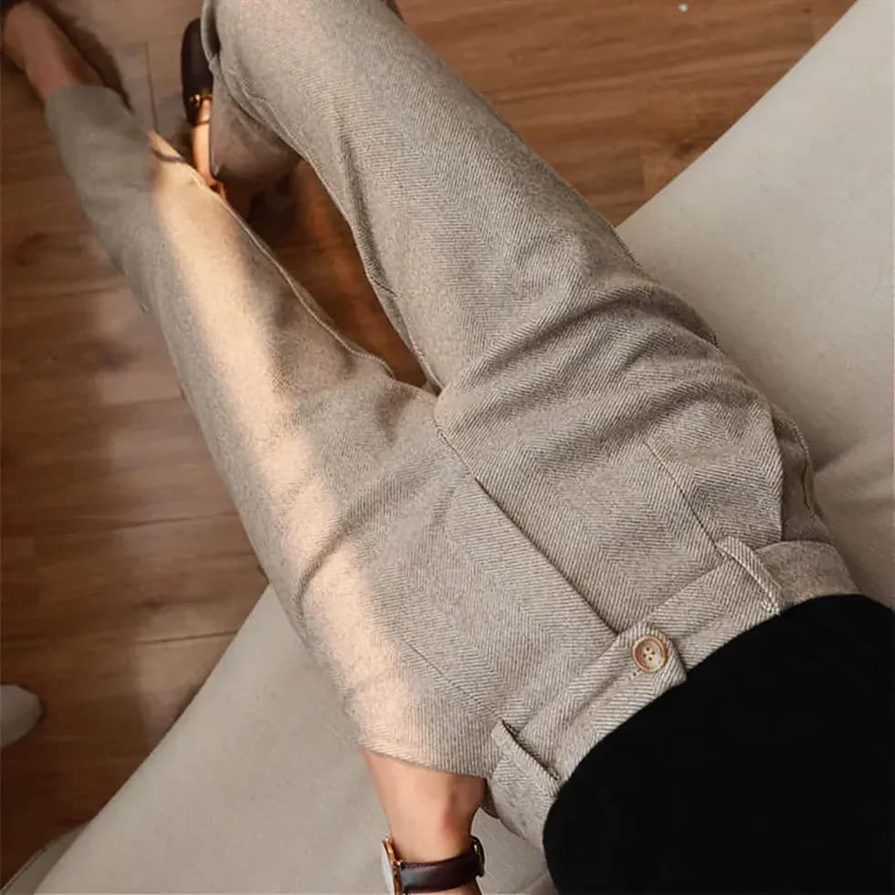 Novaro | Contemporary Tailored Fit Trousers