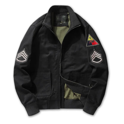 Finn™ Stealth Cotton Bomber Coat