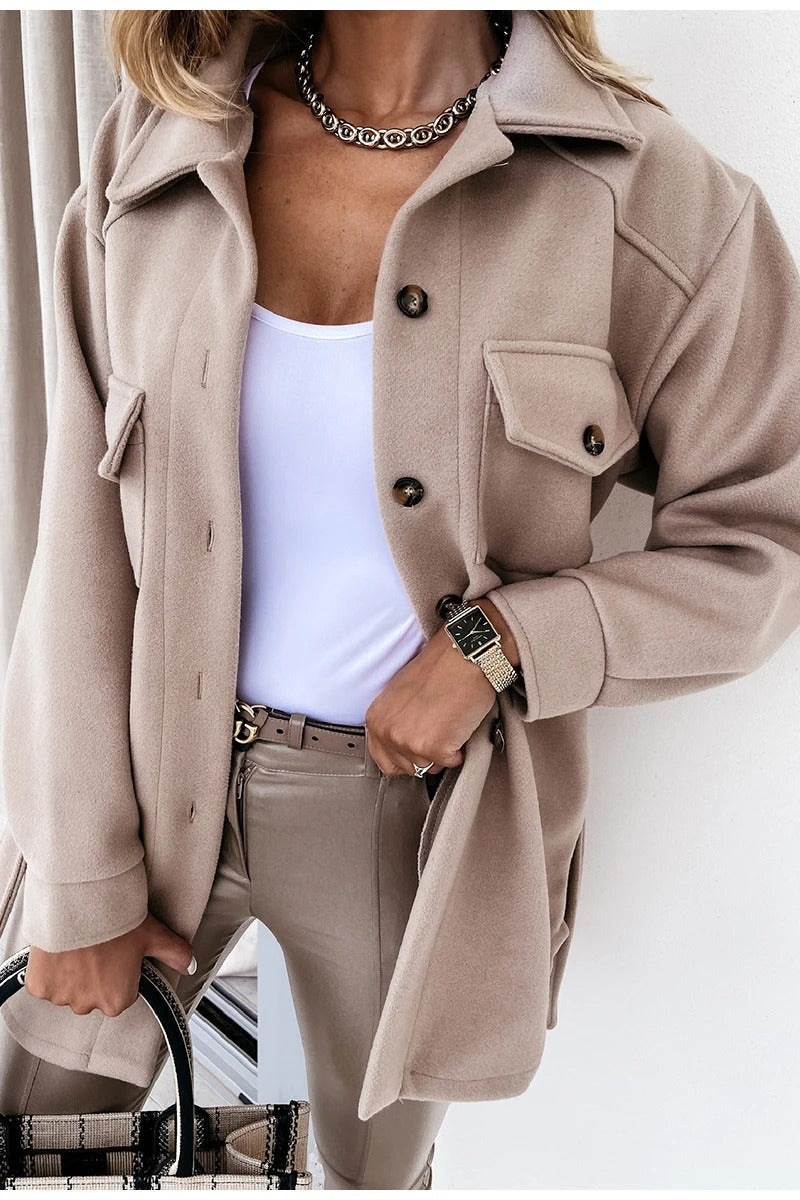Mia's Moment - Modern Cropped Jacket