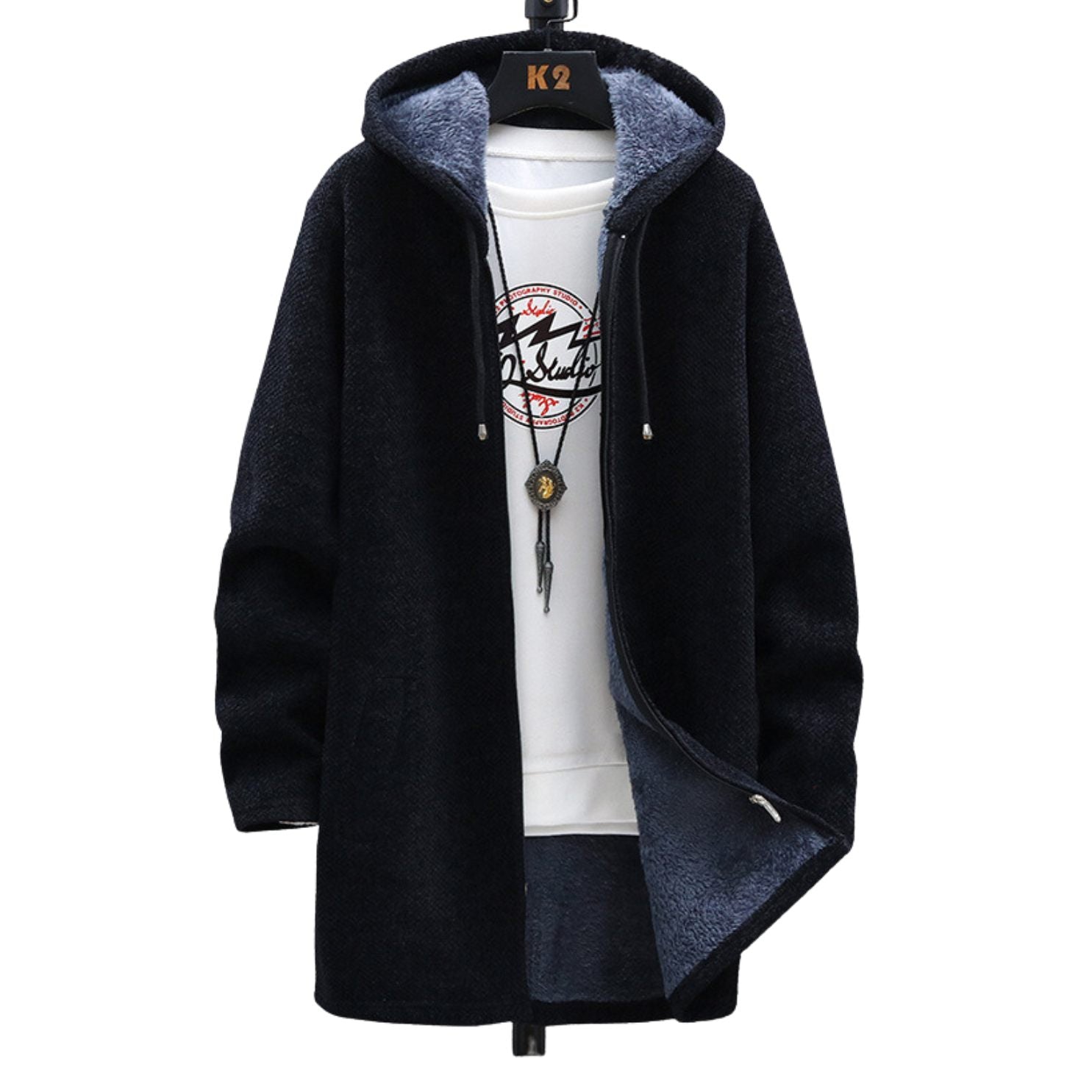 Levi™ Men's Fleece-Lined Hooded Jacket