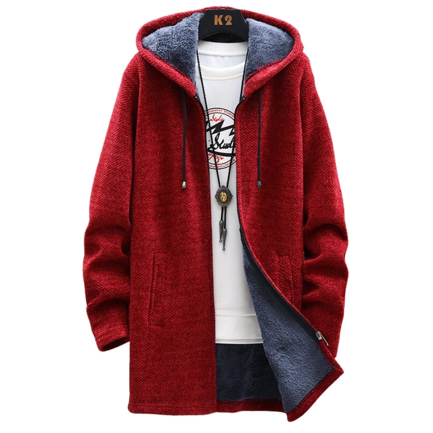 Levi™ Men's Fleece-Lined Hooded Jacket