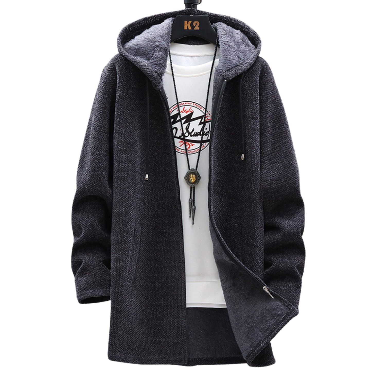Levi™ Men's Fleece-Lined Hooded Jacket