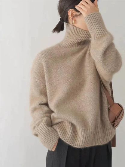 Sofia™ - Premium Cashmere Turtleneck Sweater