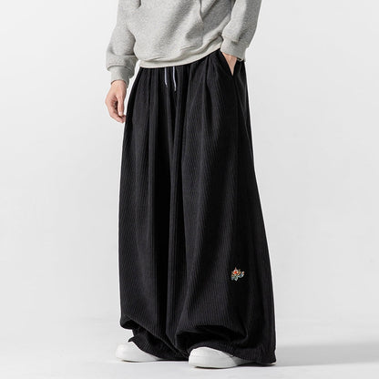 Supreme Comfort Wide-Leg Corduroy Lounge Pants
