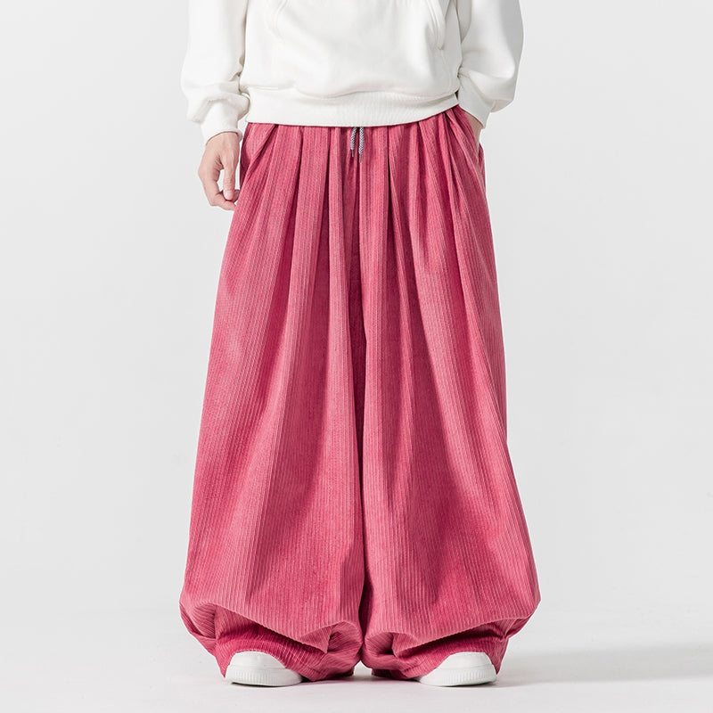 Supreme Comfort Wide-Leg Corduroy Lounge Pants