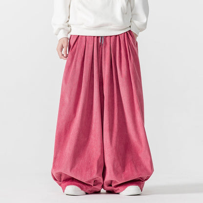Supreme Comfort Wide-Leg Corduroy Lounge Pants