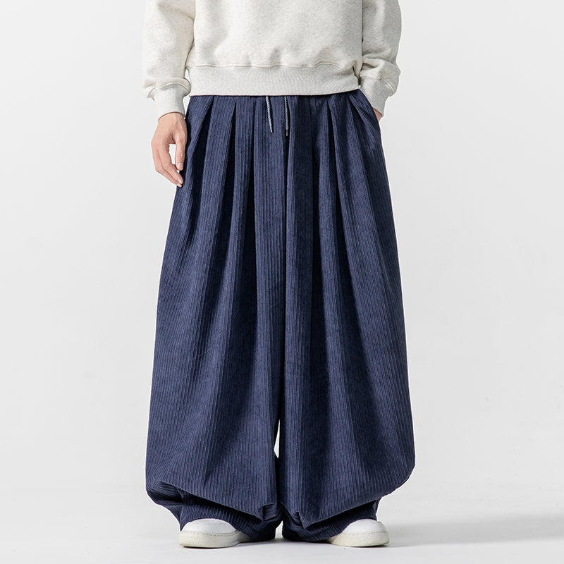 Supreme Comfort Wide-Leg Corduroy Lounge Pants