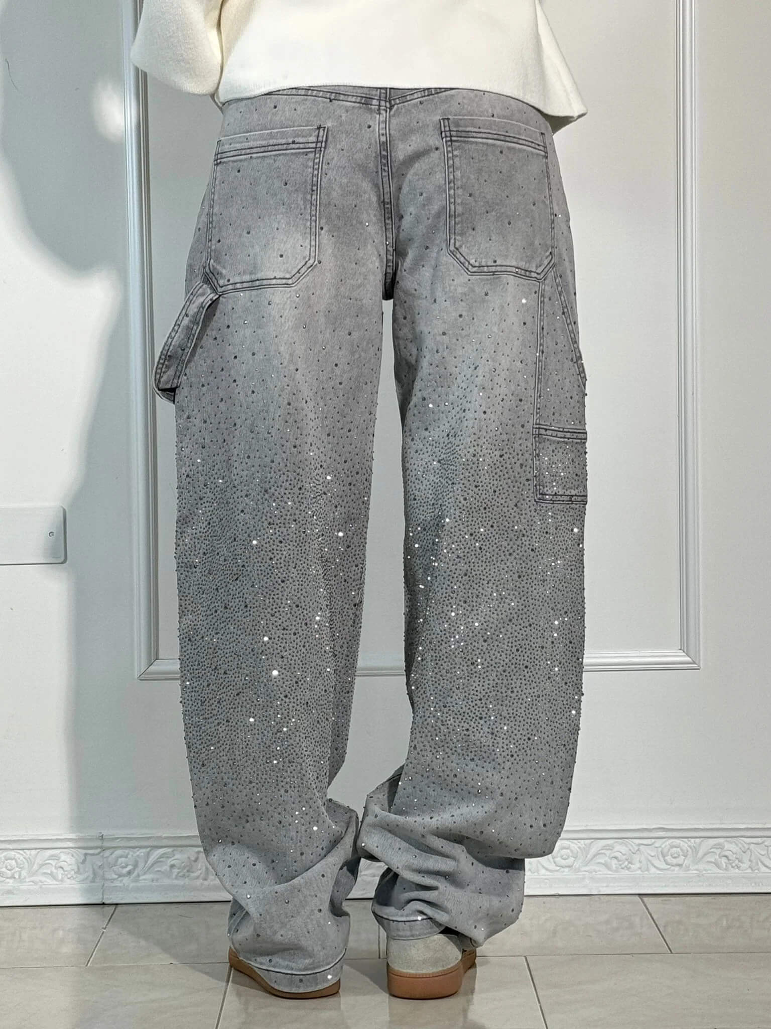 Celeste™ Diamond-Studded Trousers