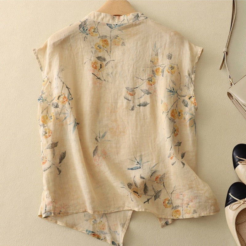 Luna Linen Blouse