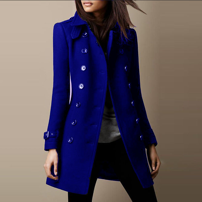 Mia™ - Timeless Buttoned Overcoat