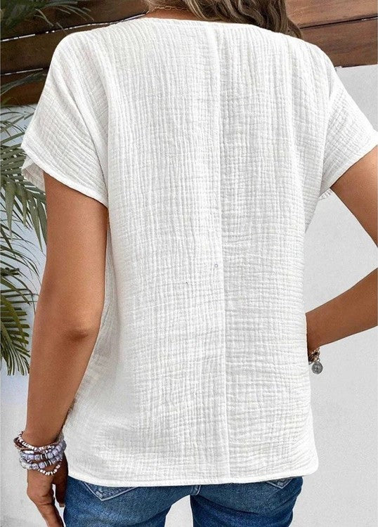 Effortless Elegance Button-Up Blouse