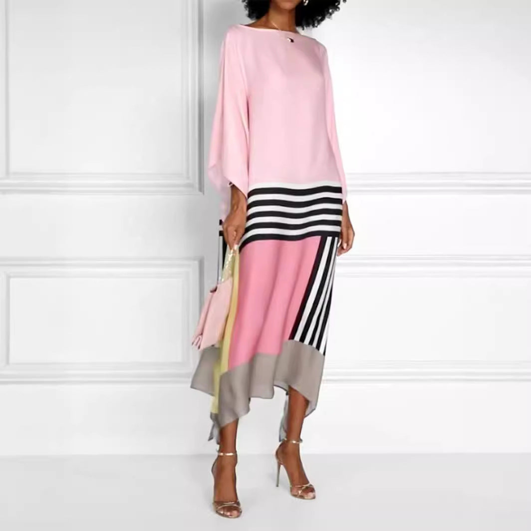 Mia's Contemporary Asymmetrical Sheath Dress