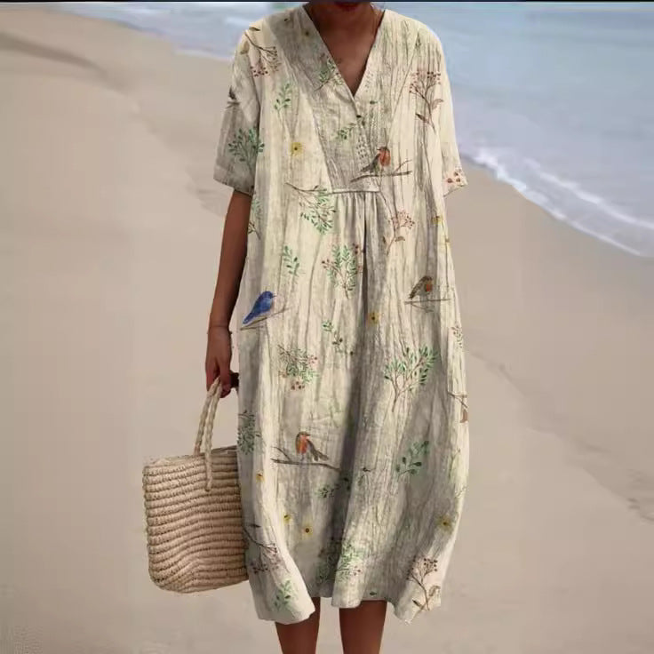 Isabella™ - Vibrant Floral Maxi Dress