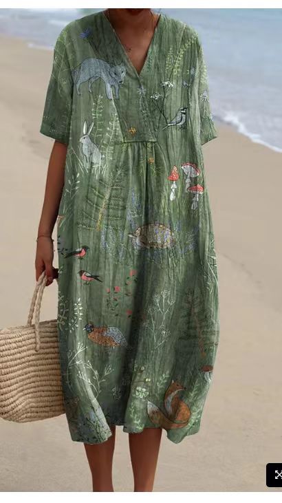 Isabella™ - Vibrant Floral Maxi Dress
