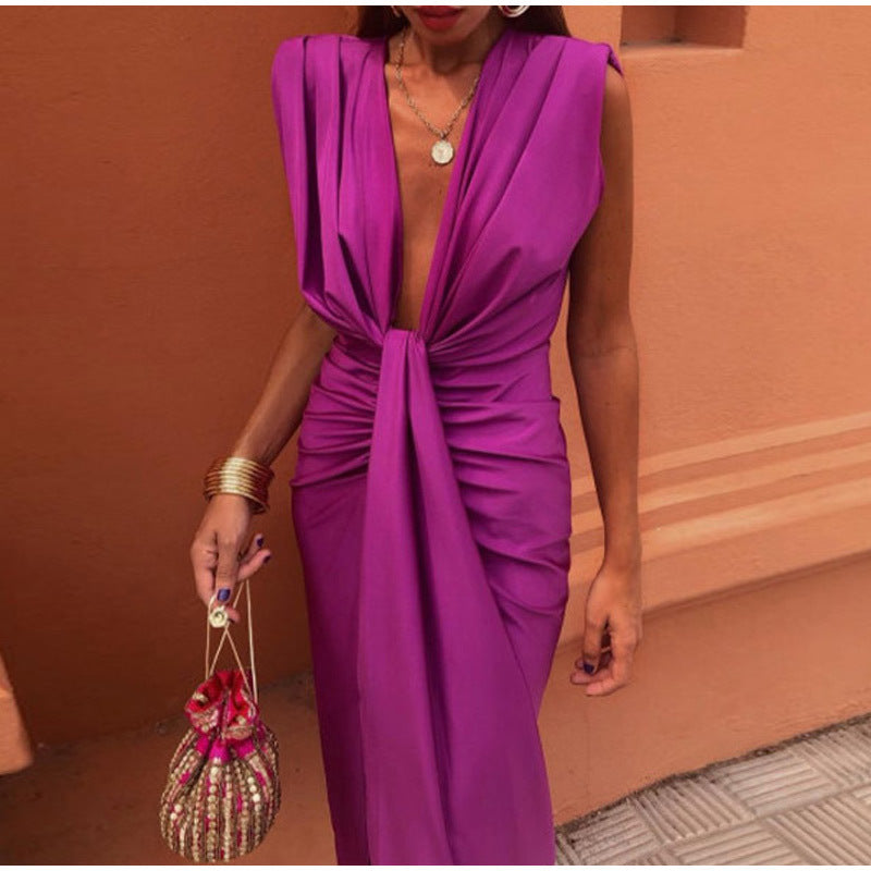 Cruella™ | V-Neck Dress