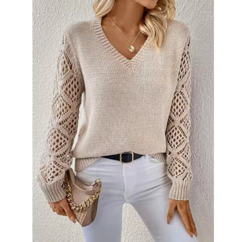 Tate™ V-Neck Knit Pullover