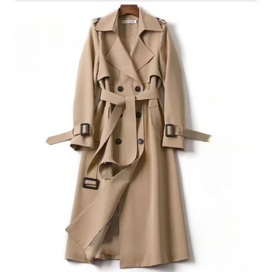 Chloe™ - Timeless Belted Trench Coat