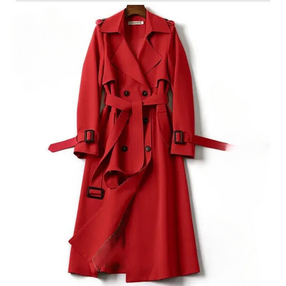 Chloe™ - Timeless Belted Trench Coat