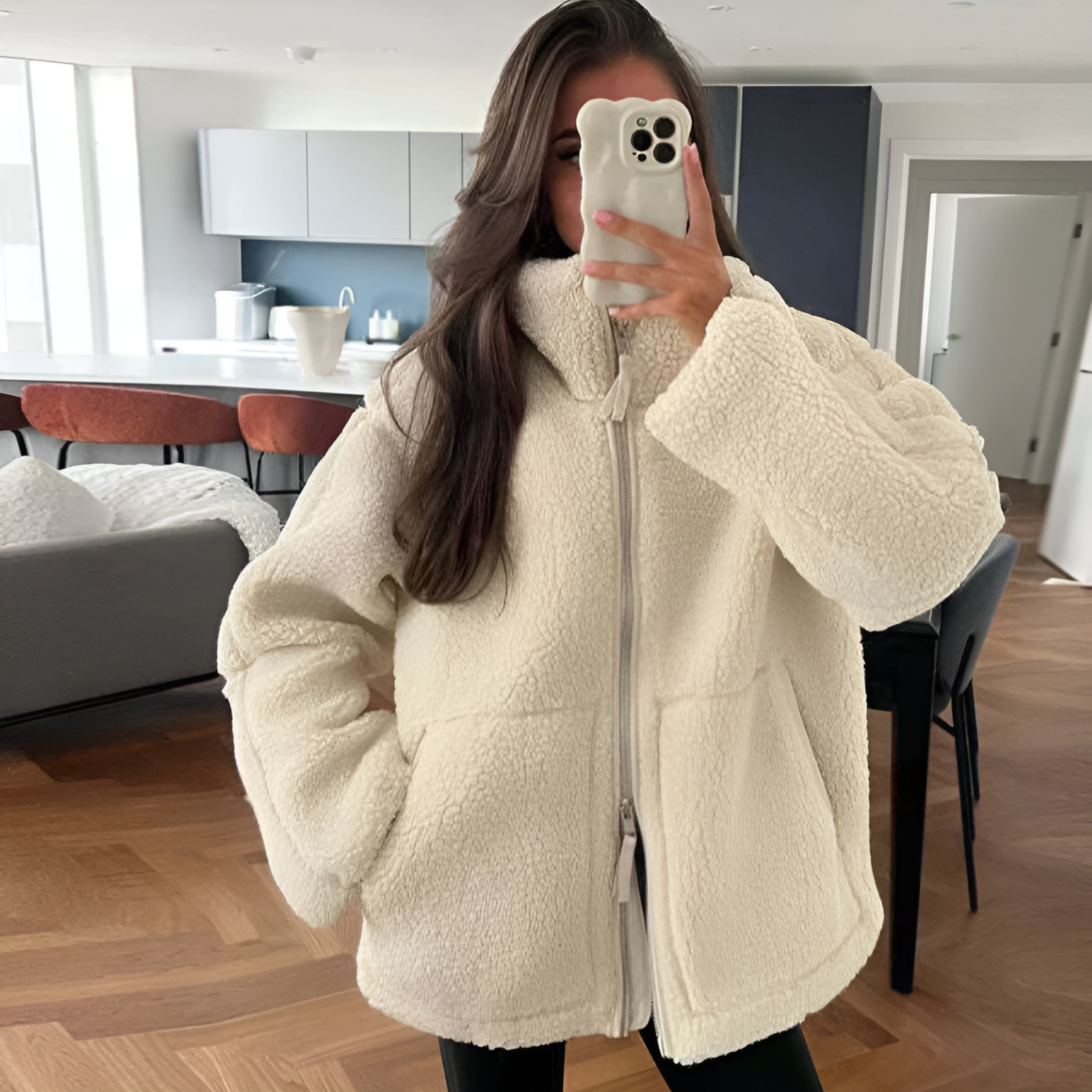 Sophie™ - Premium Teddy Zip Jacket