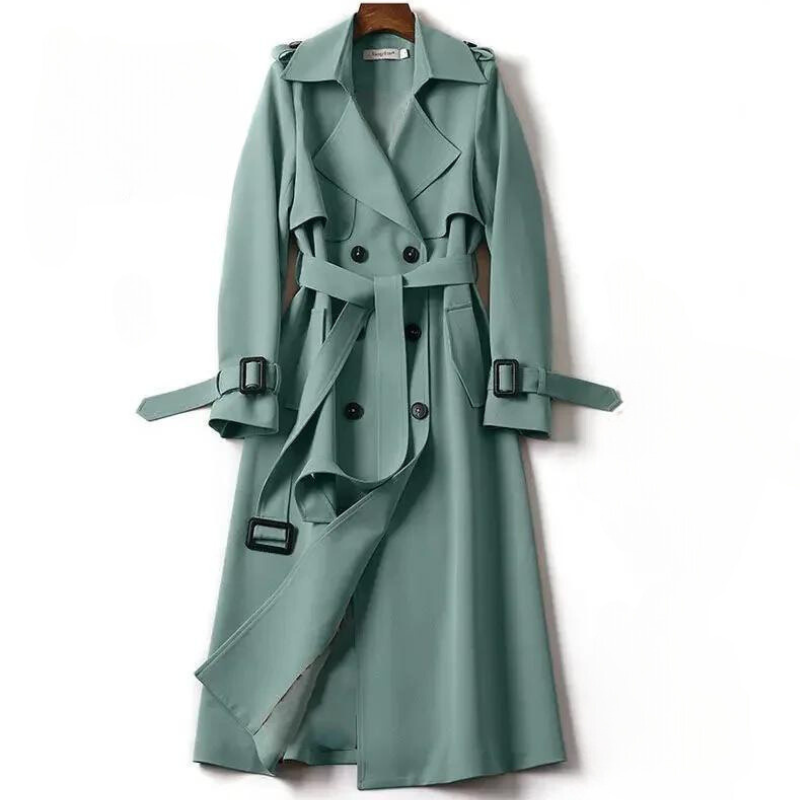 Chloe™ - Timeless Belted Trench Coat
