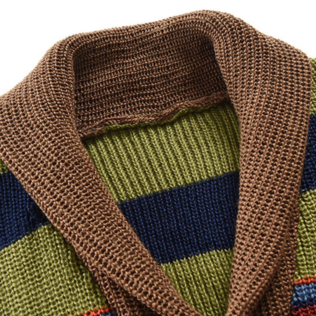 Brayden™ - Timeless Color Block Knit Sweater