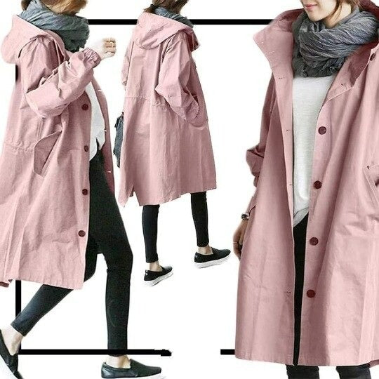 Elsa™ - Elegant and Fashionable Trench Coat