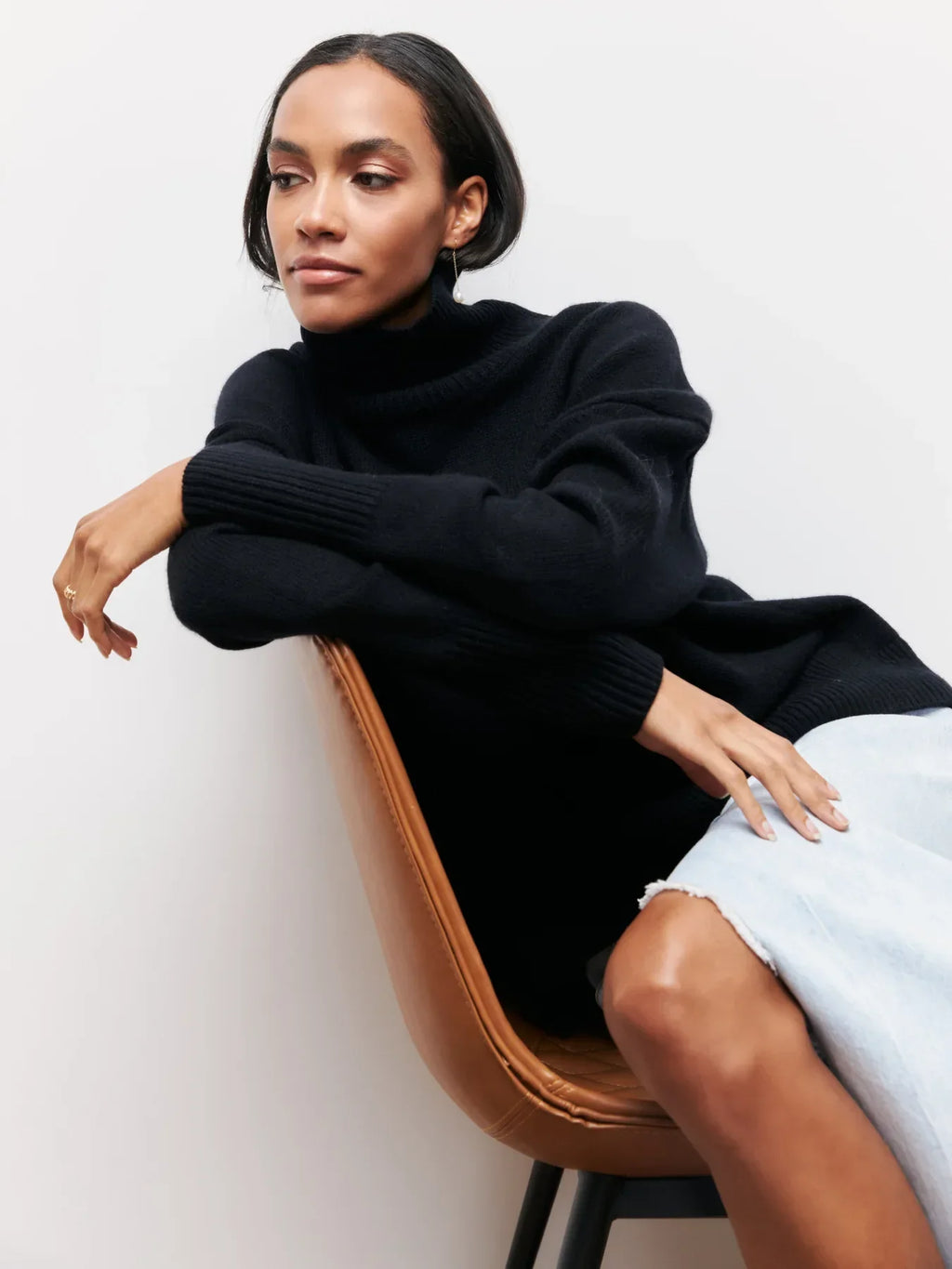 Avery™ - Cozy Knit Turtleneck Sweater