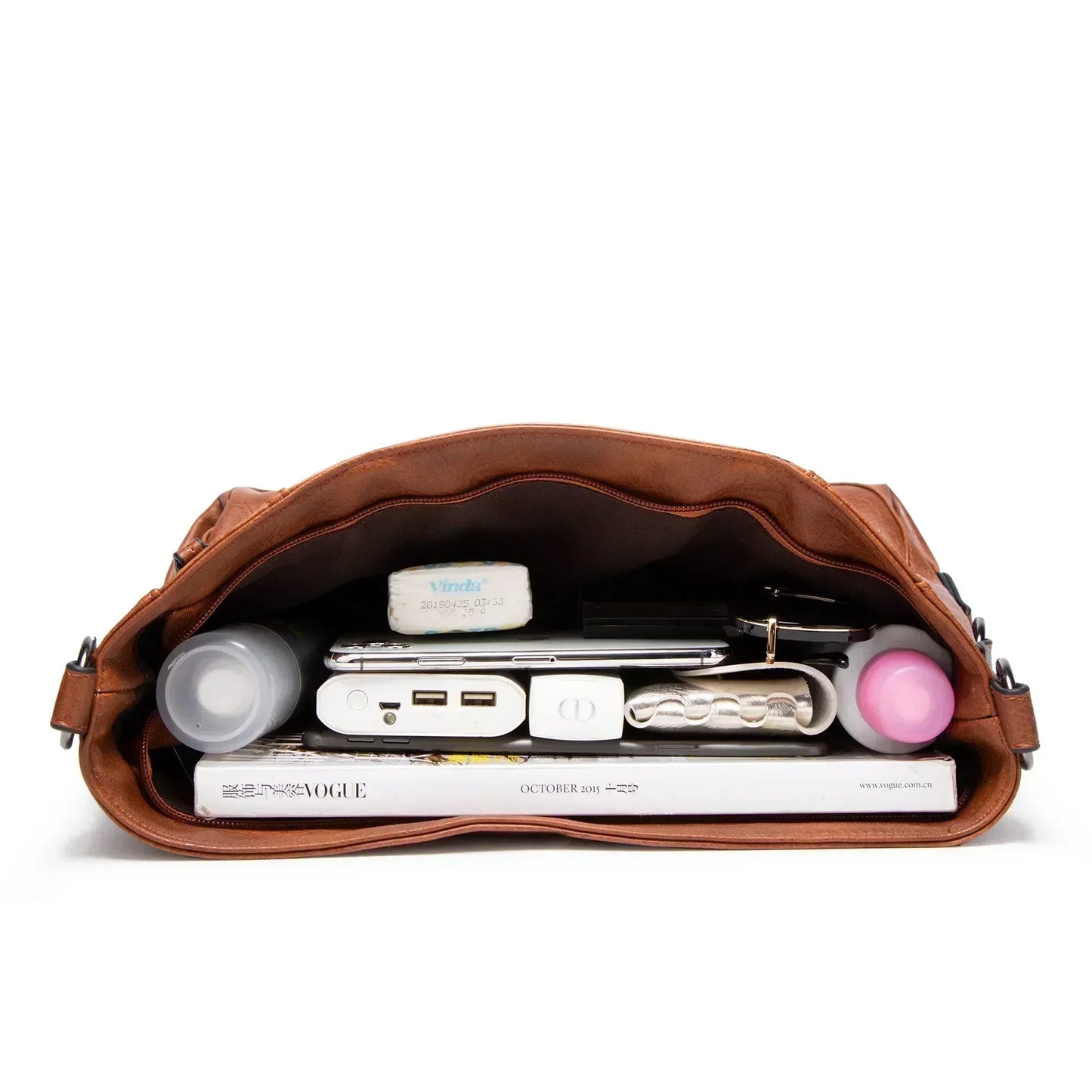 Nora - Classic Leather Everyday Tote