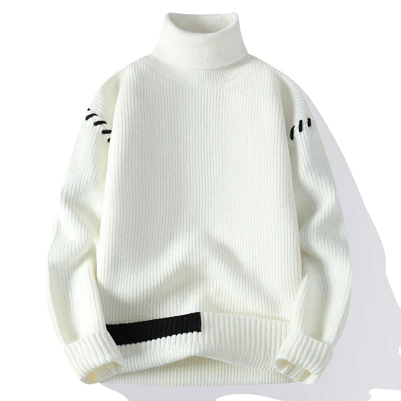 Thalor™ Turtleneck with Patch Design