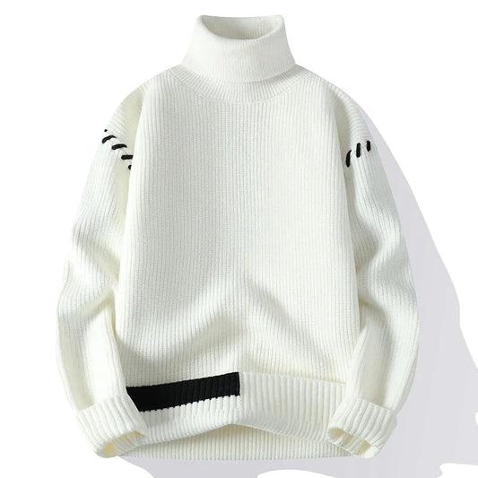 Thalor™ Turtleneck with Patch Design