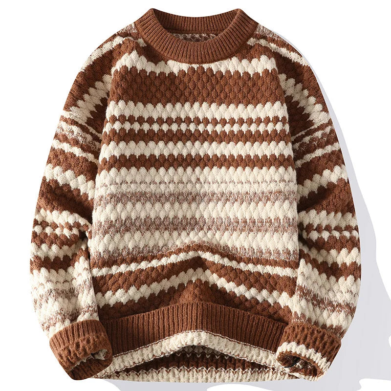 Creston™ Striped Knit Sweater