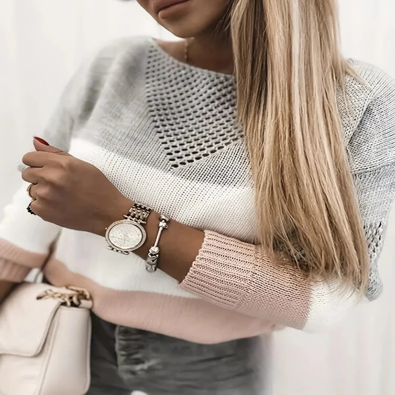 Therese™ Open-Design Knit Sweater
