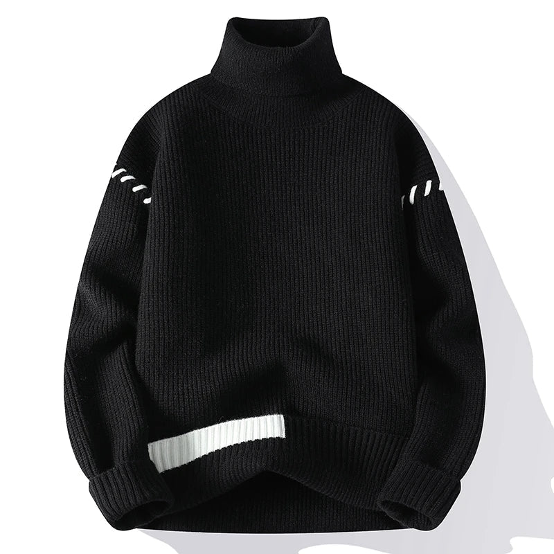 Thalor™ Turtleneck with Patch Design