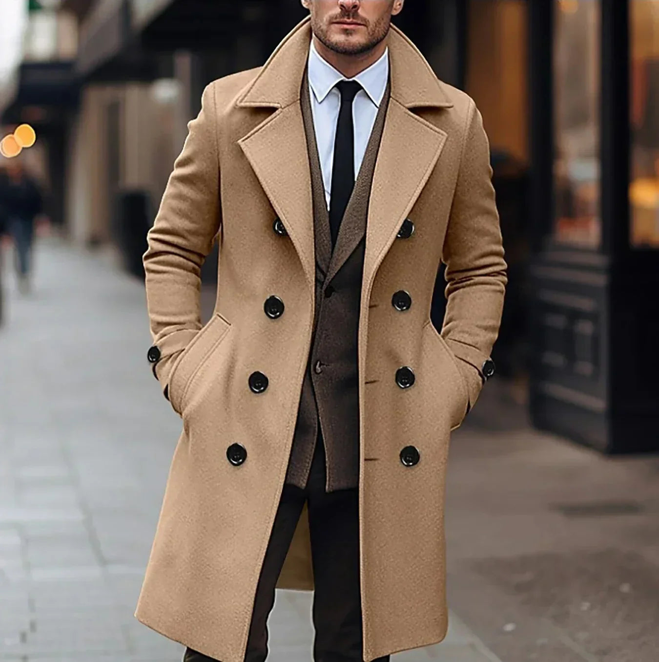 Maximus™ | Premium Men's Luxe Trench Coat