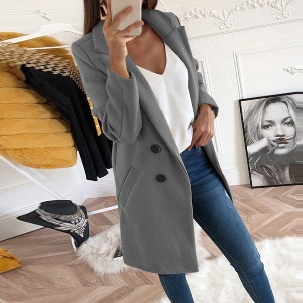 Sienna™ - Timeless Tailored Blazer Jacket