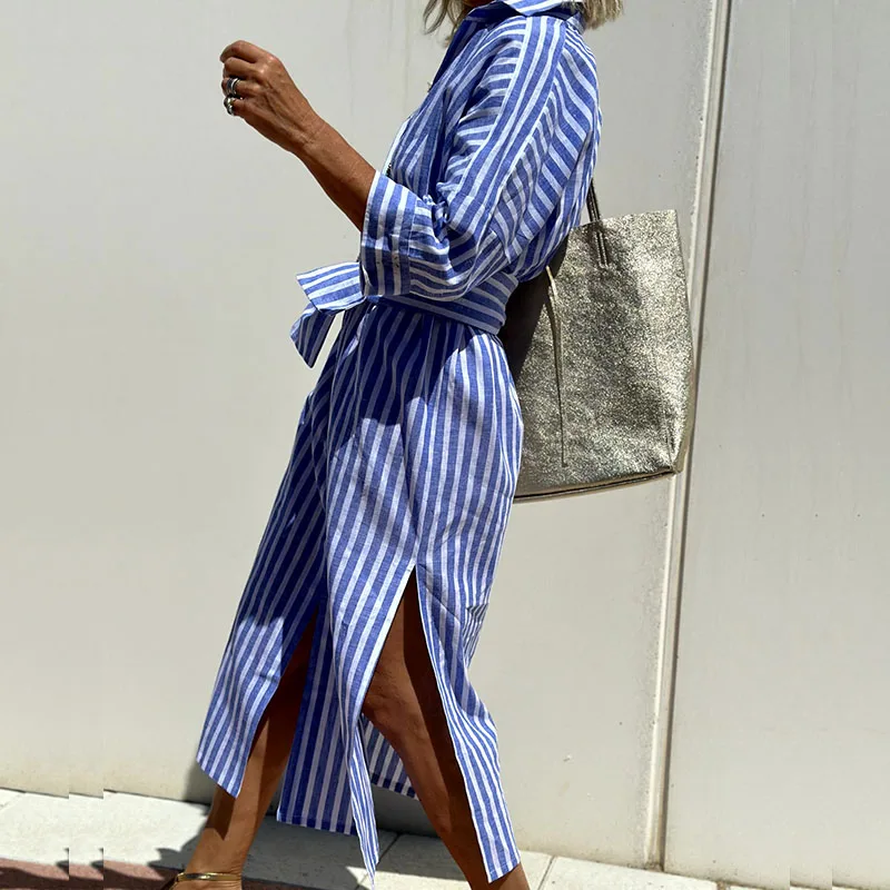 Ava™ Urban Stripes Easygoing Dress