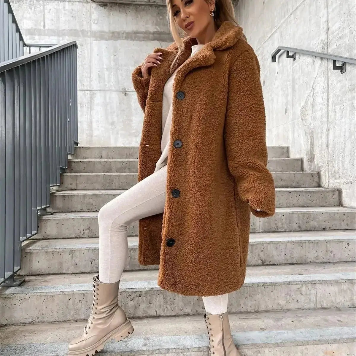 Ava™ - Cozy Teddy Coat for Ultimate Warmth
